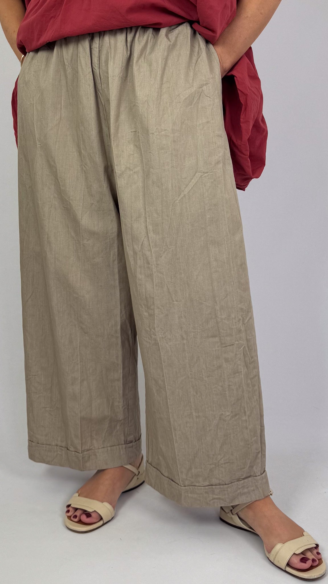 Barbara Lang SCHÜ XXXIV Trousers Beige
