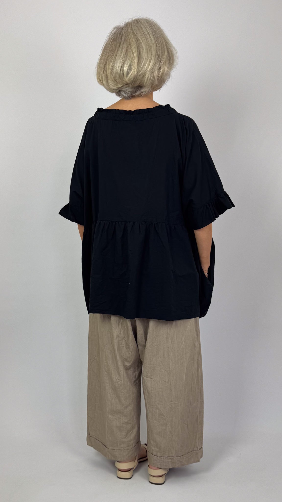 Barbara Lang SIM VI Blouse Black