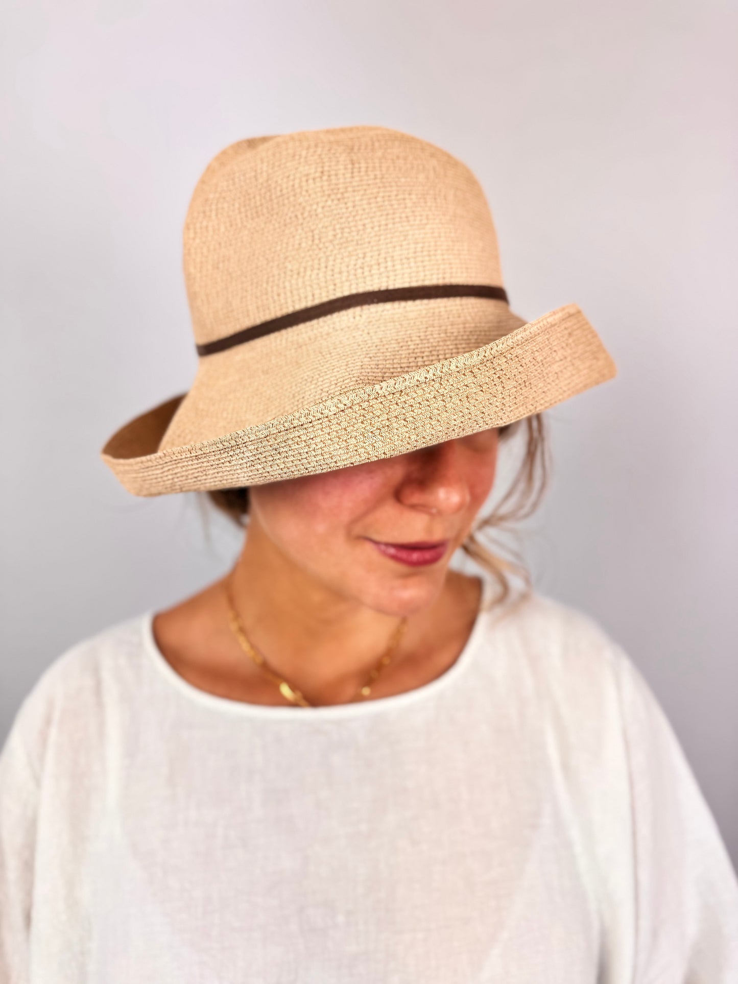 Mature Hat Boxed 01 Hat Natural/Light Brown