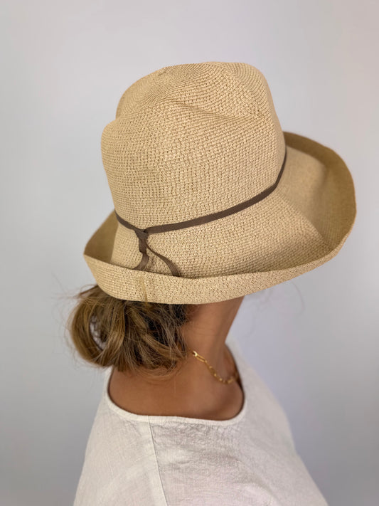 Mature Hat Boxed 01 Hat Natural/Light Brown