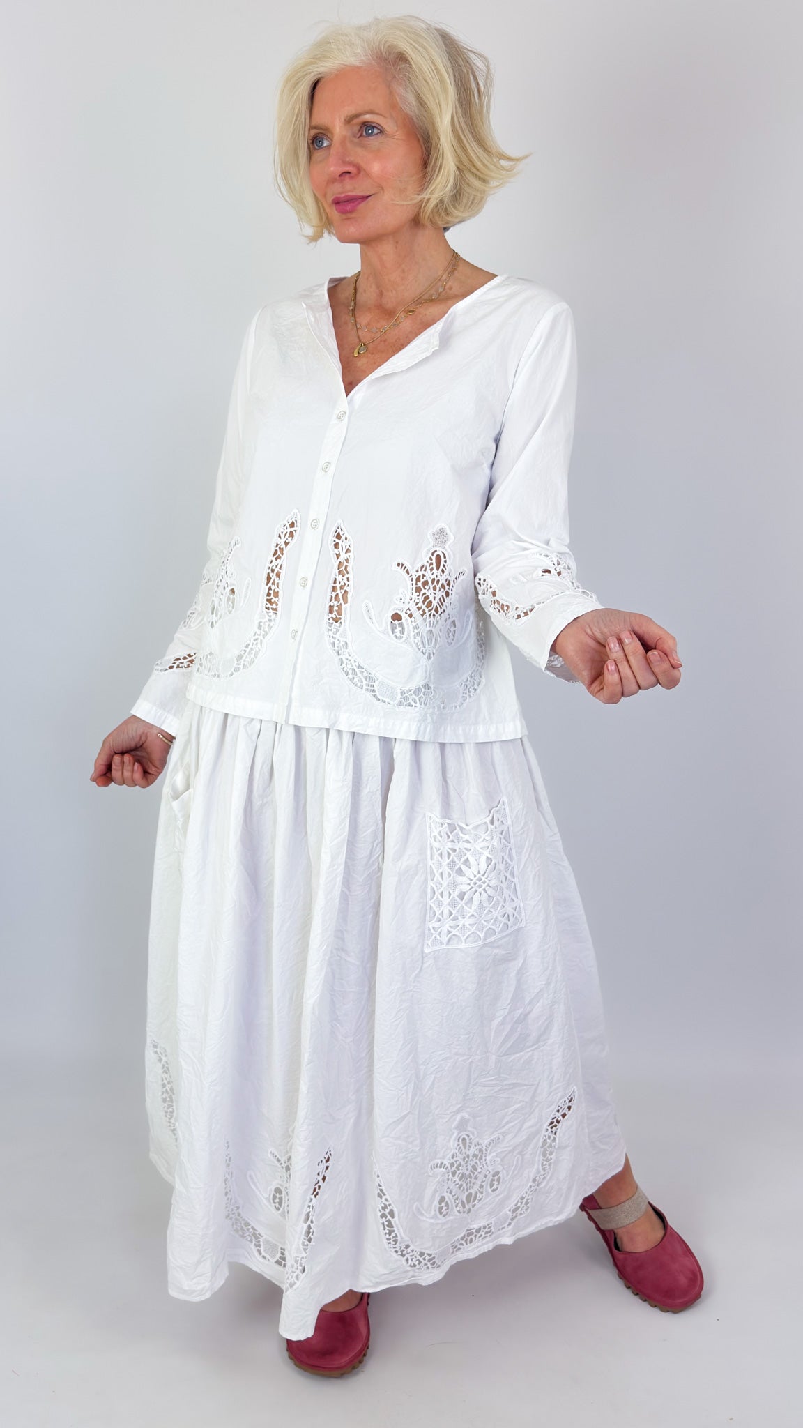 Ewa i Walla Trinity Blouse White