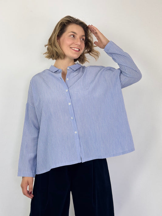 Mama b Pirri Shirt Blue Stripe