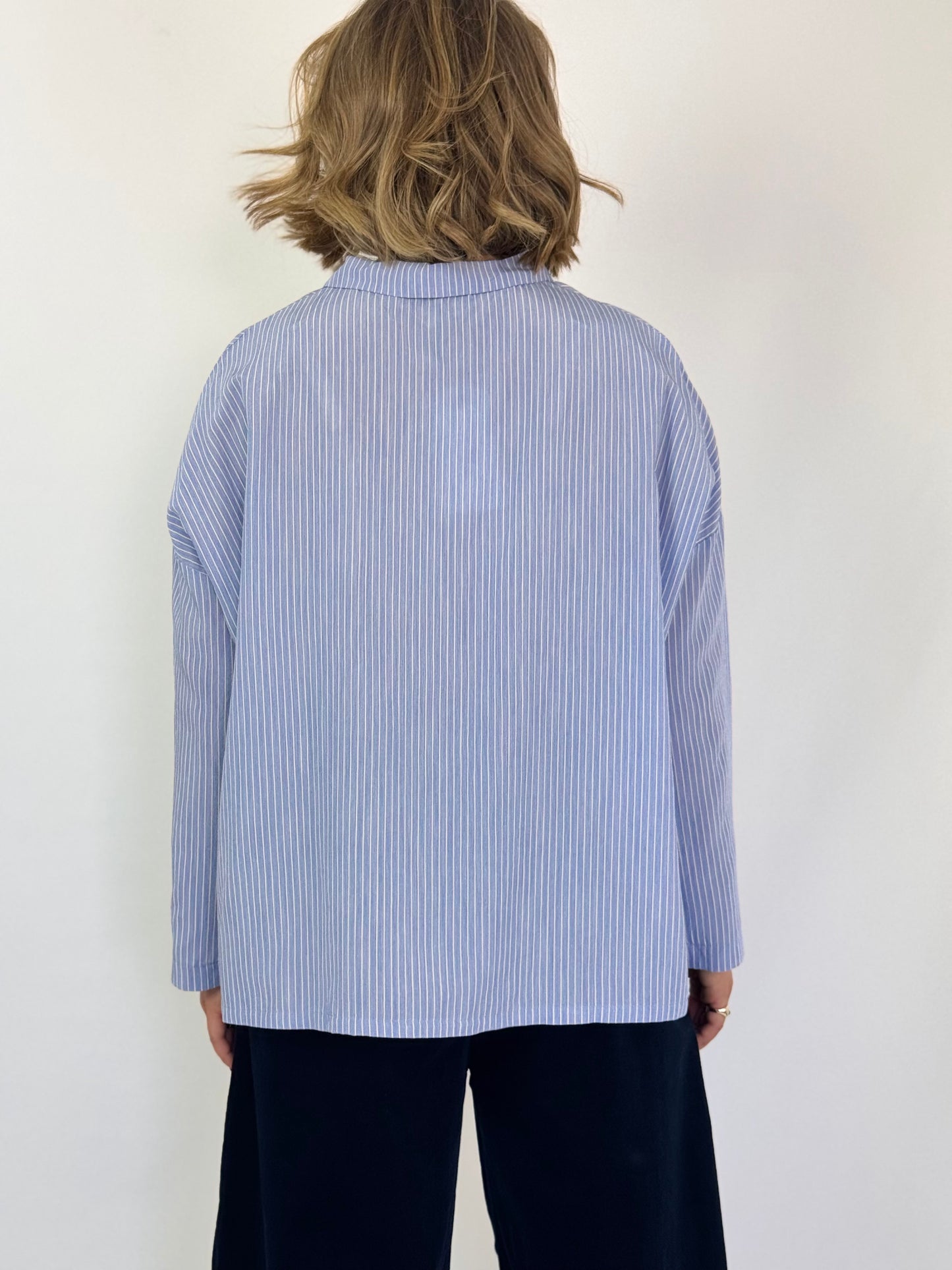 Mama b Pirri Shirt Blue Stripe