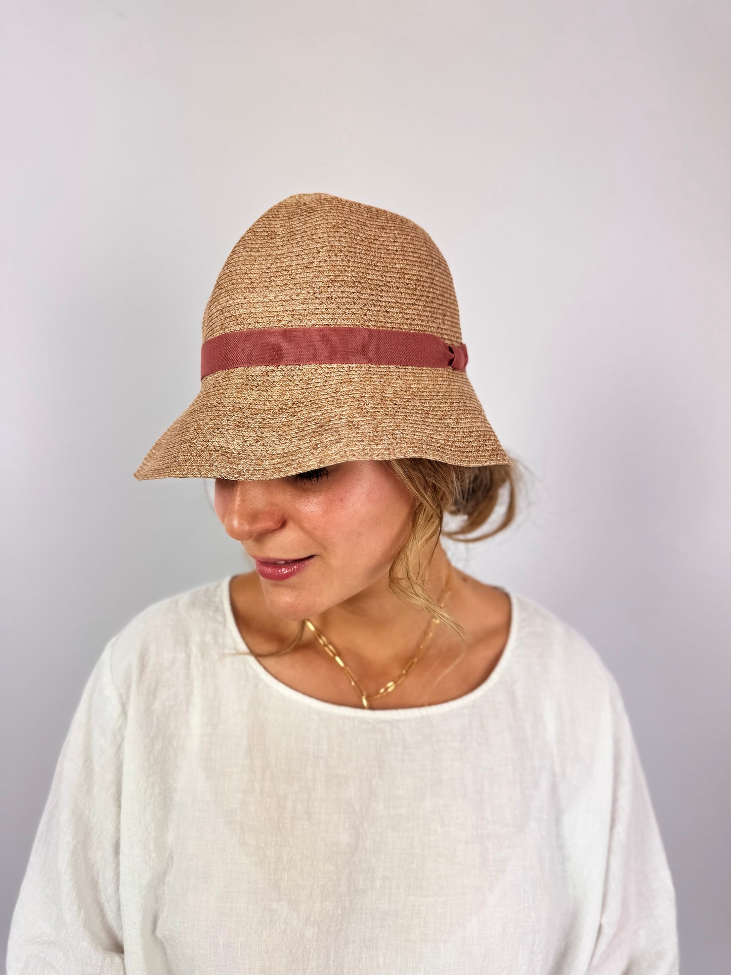 Mature Ha Boxed 92 Hat Brown/Pale Red