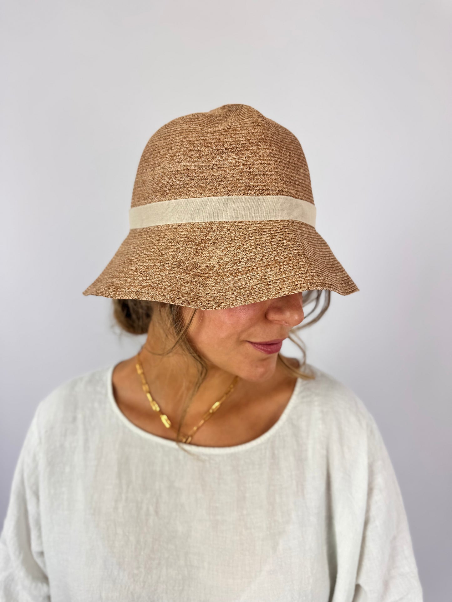 Mature Ha Boxed 92 Hat Brown/Ivory