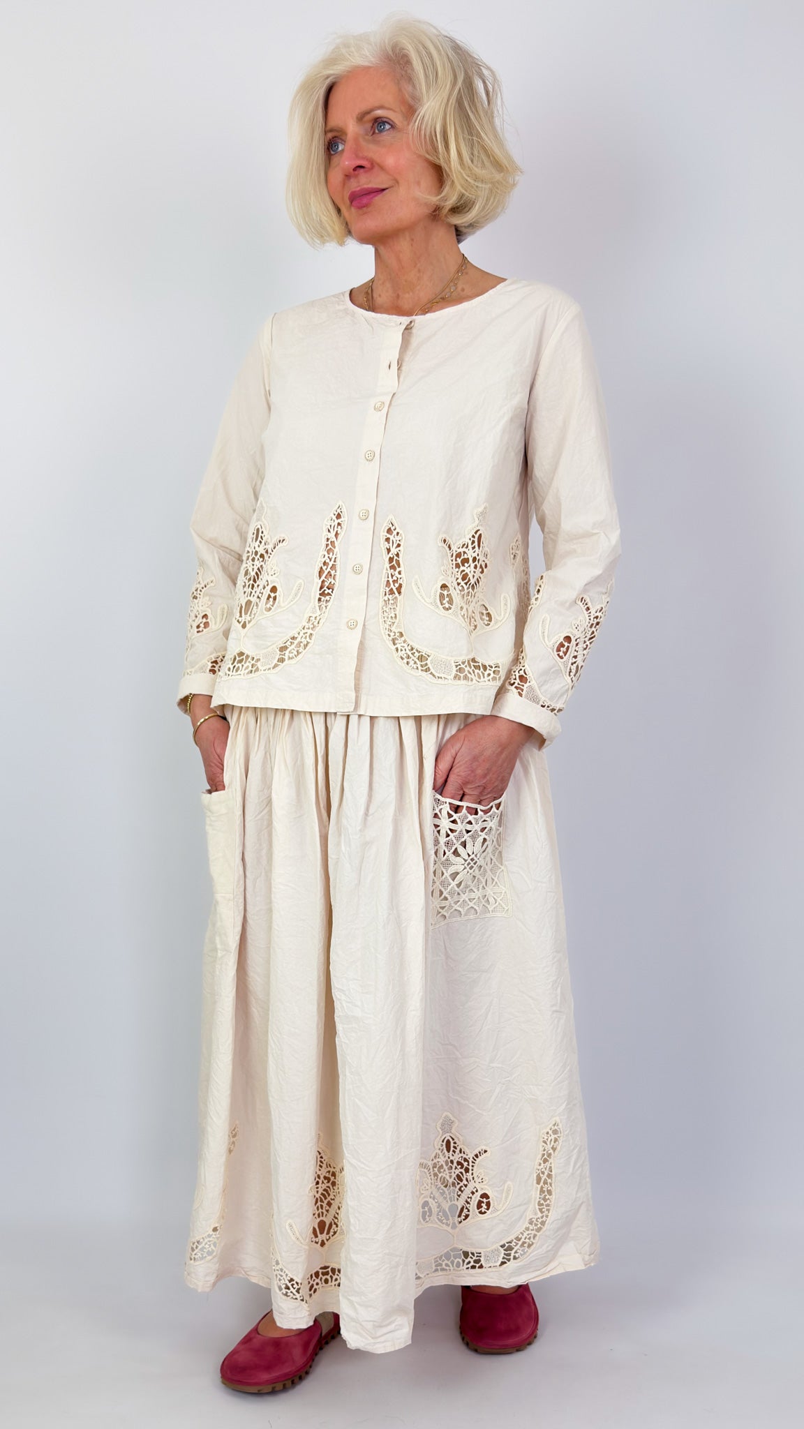 Ewa i Walla Trinity Blouse Oat