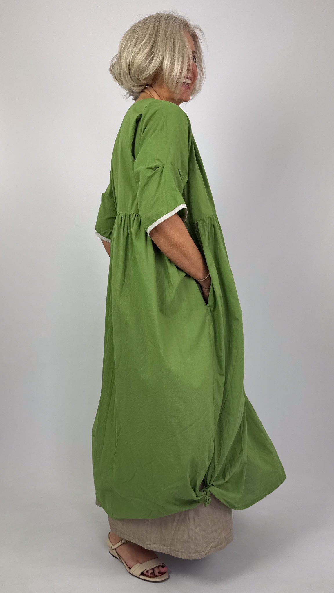 Barbara Lang SIM XXVI Dress Green