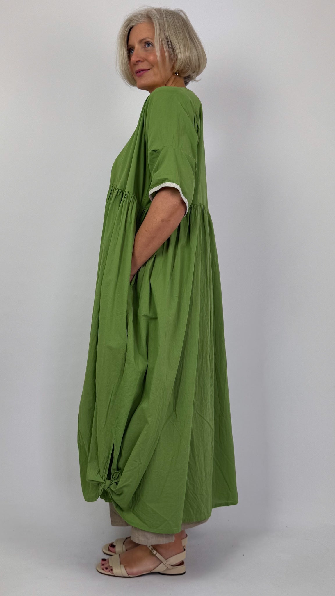 Barbara Lang SIM XXVI Dress Green