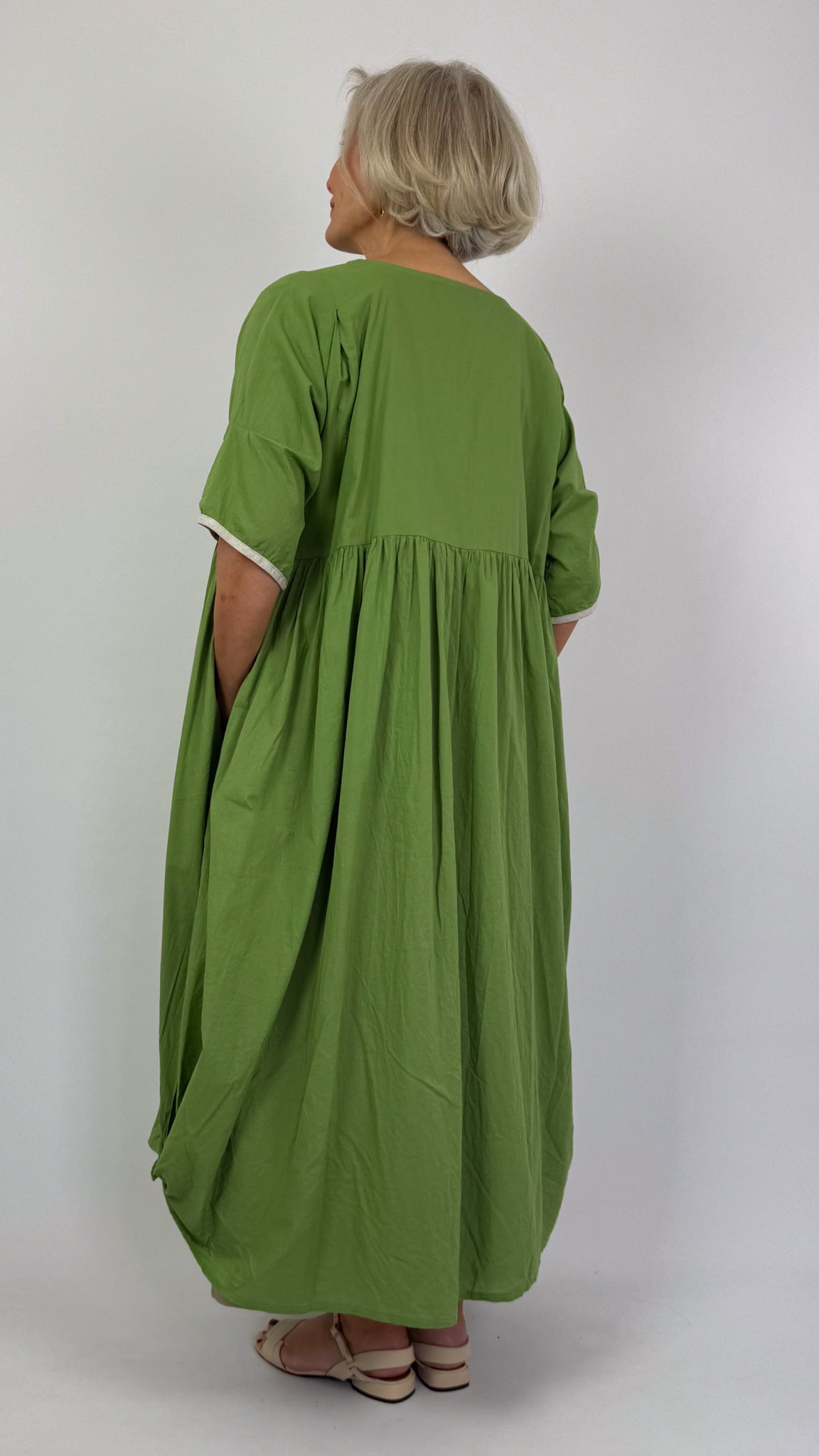 Barbara Lang SIM XXVI Dress Green