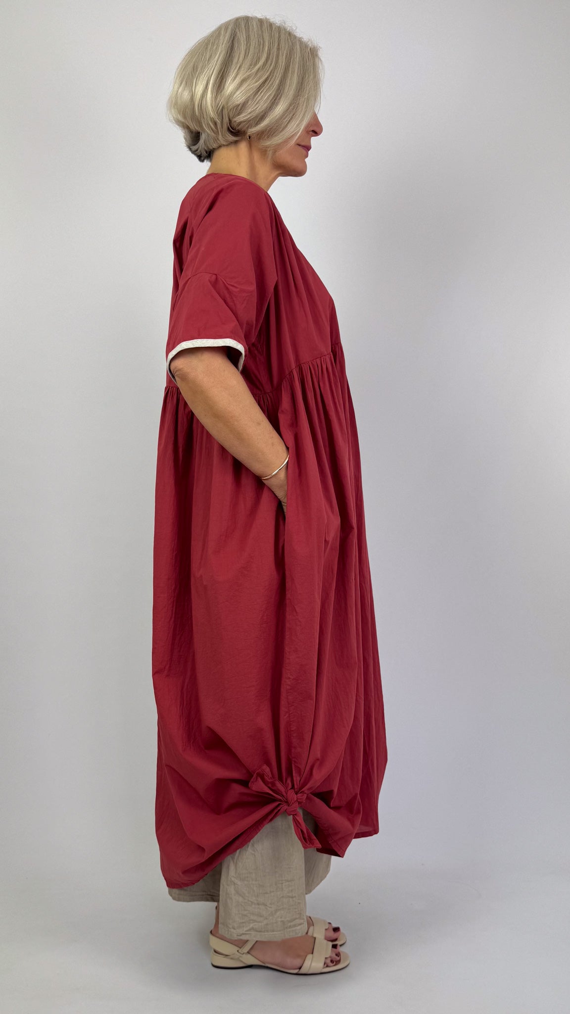 Barbara Lang SIM XXVI Dress Red