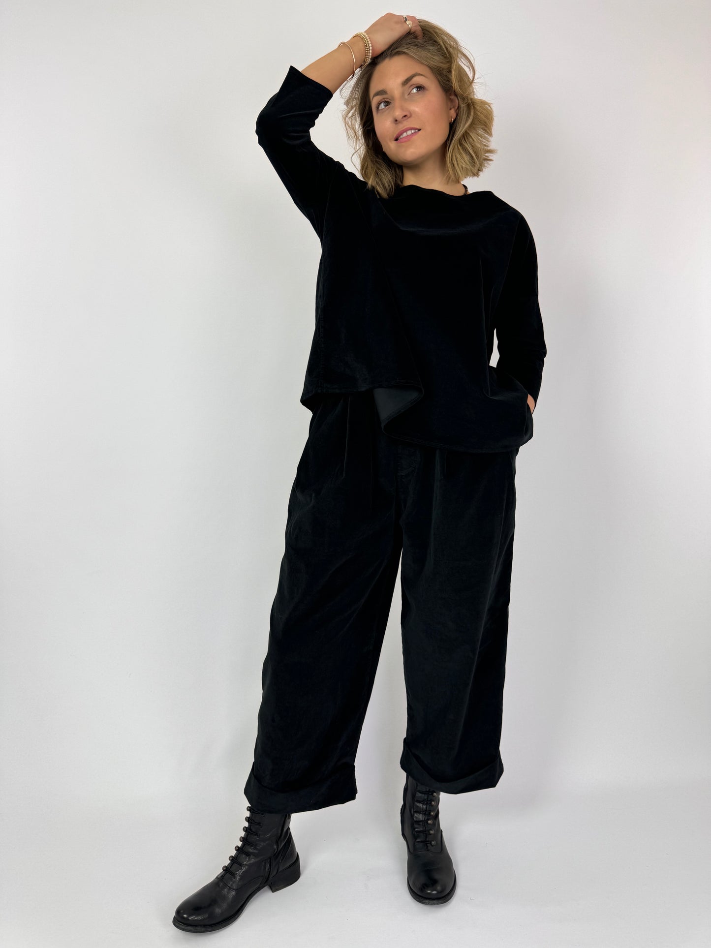 Album Di Famiglia Bragoni Trousers Black