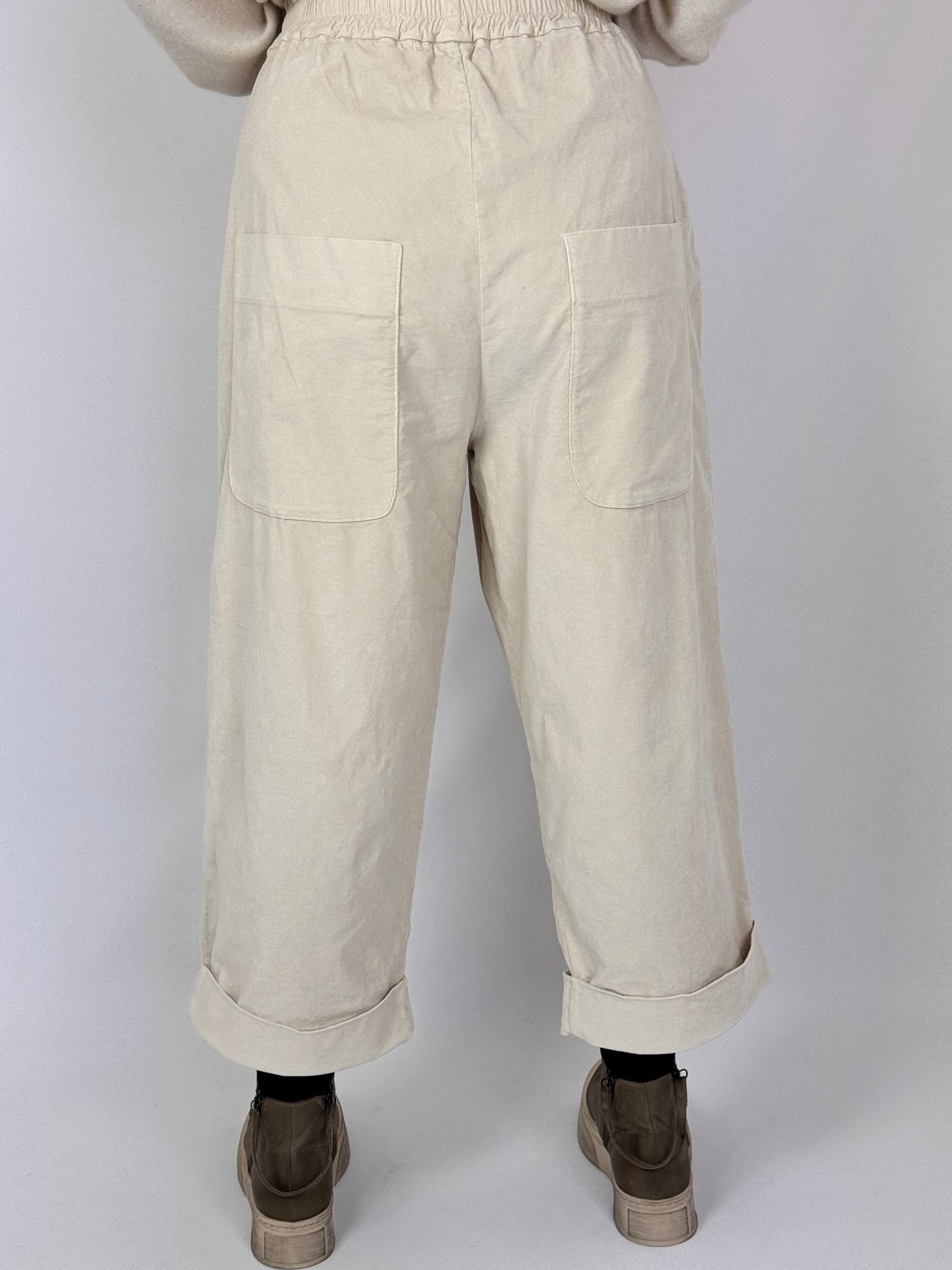 Album Di Famiglia Bragoni Trousers Off-White