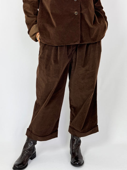 Album Di Famiglia Bragoni Trousers Coffee