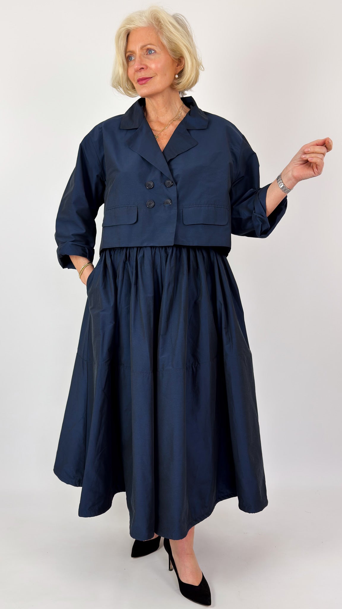 Les Filles d'Ailleurs 506 Jacket Navy
