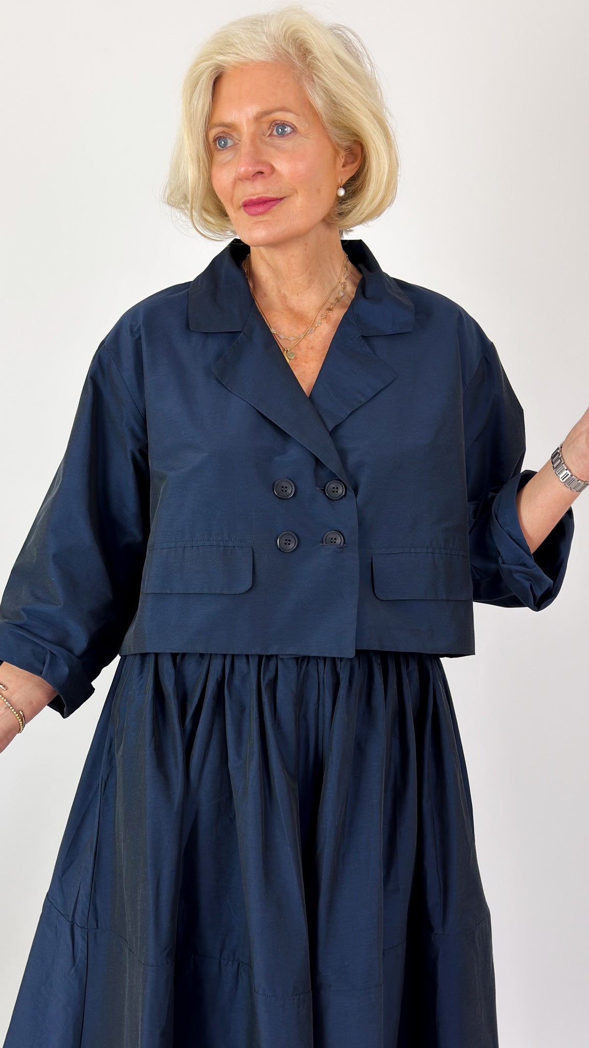 Les Filles d'Ailleurs 506 Jacket Navy