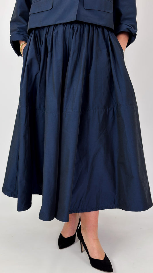 Les Filles d'Ailleurs 639 Skirt Navy