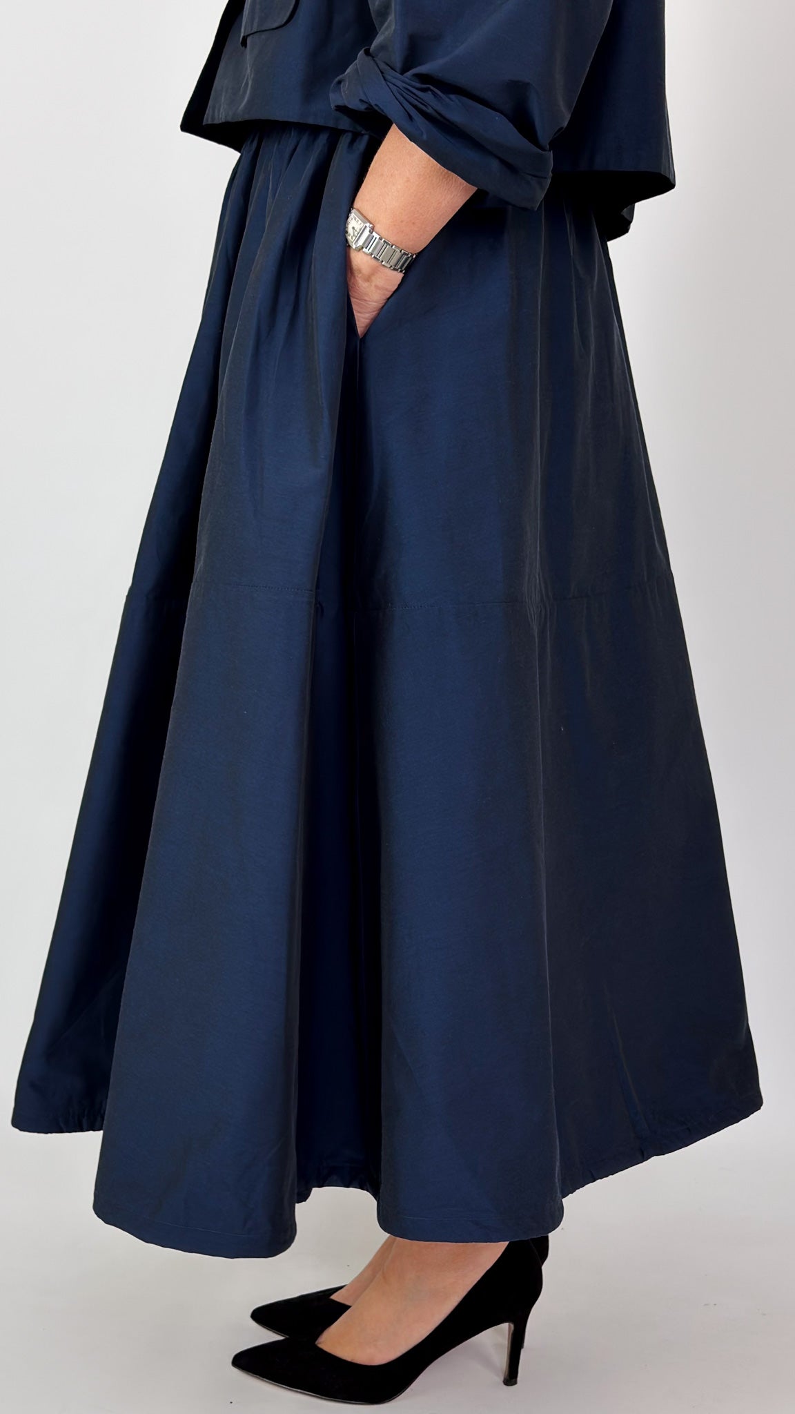 Les Filles d'Ailleurs 639 Skirt Navy