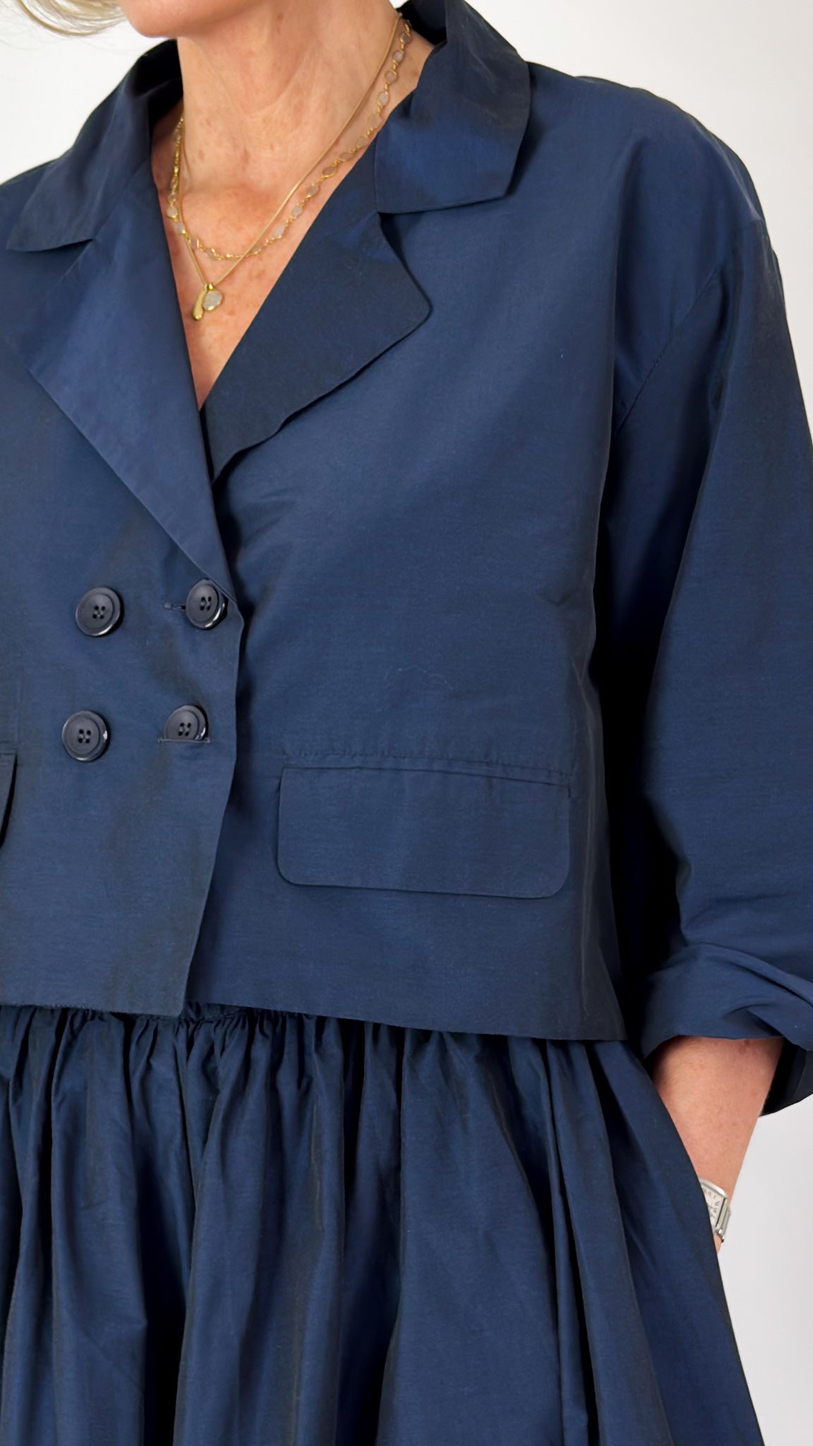 Les Filles d'Ailleurs 506 Jacket Navy