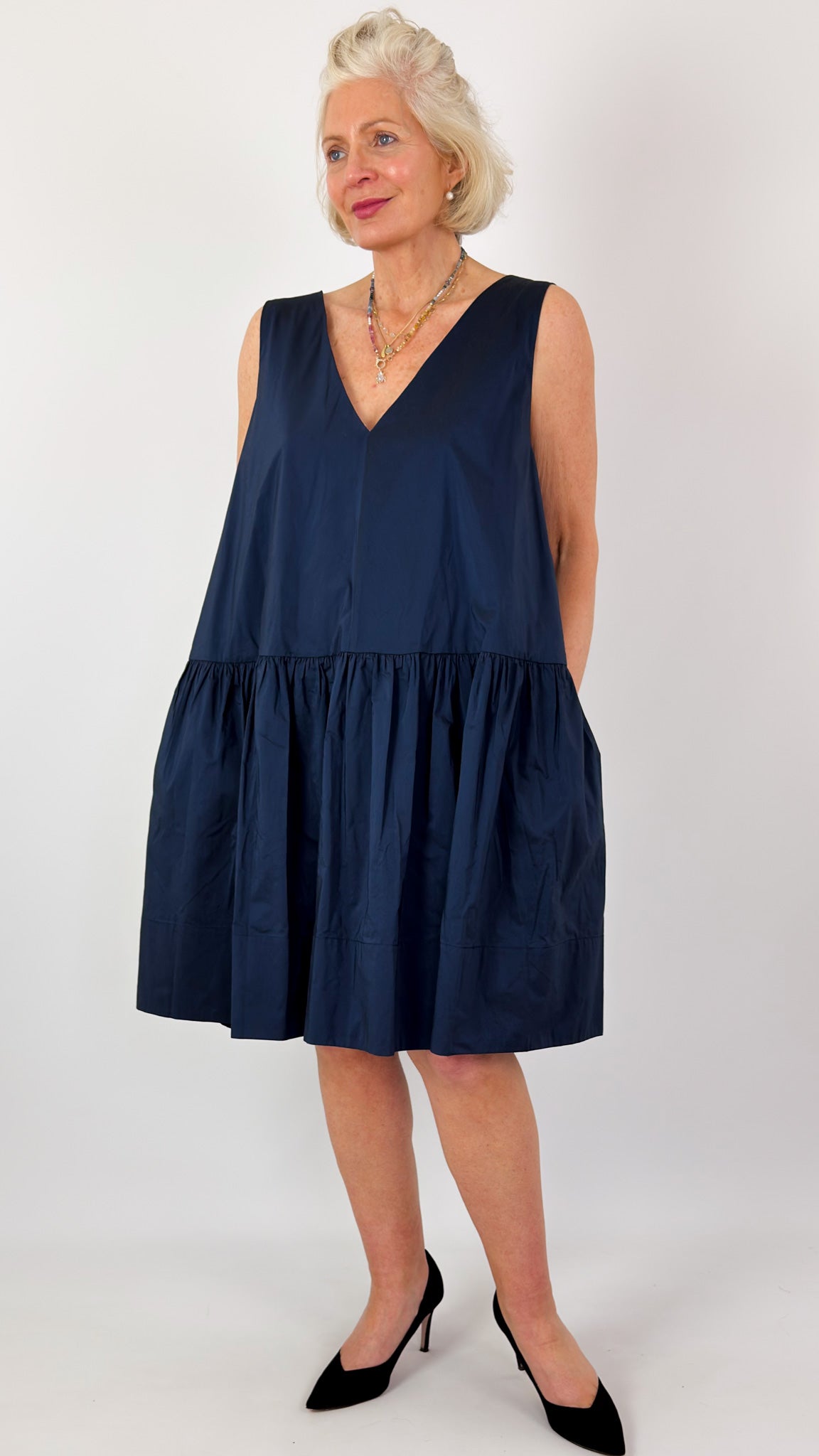 Les Filles d'Ailleurs 897 Dress Navy
