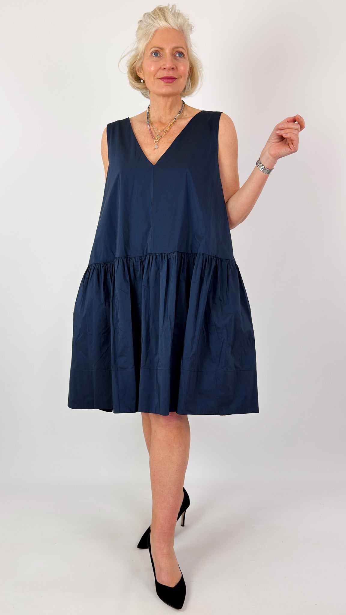 Les Filles d'Ailleurs 897 Dress Navy