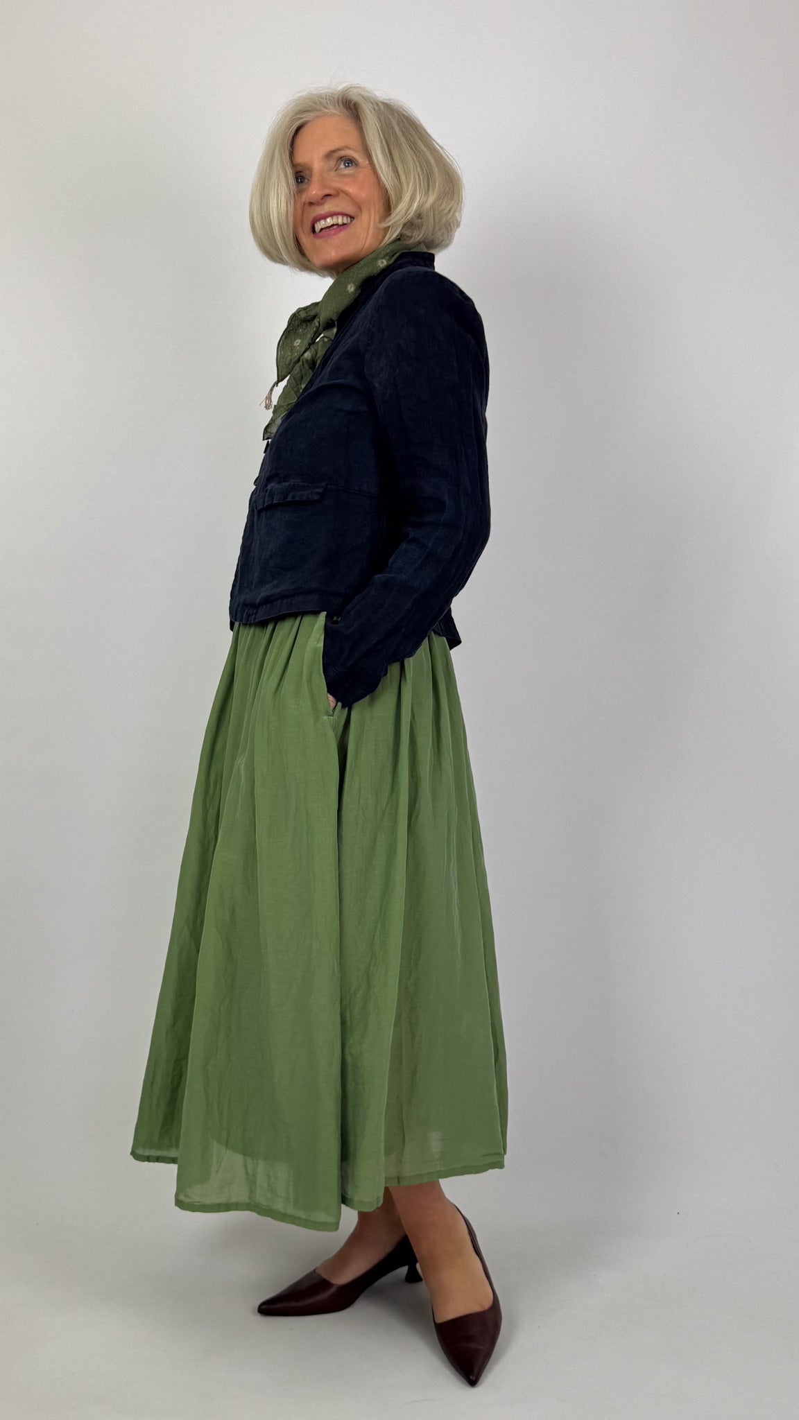 Pas De Calais 7457 Skirt Green