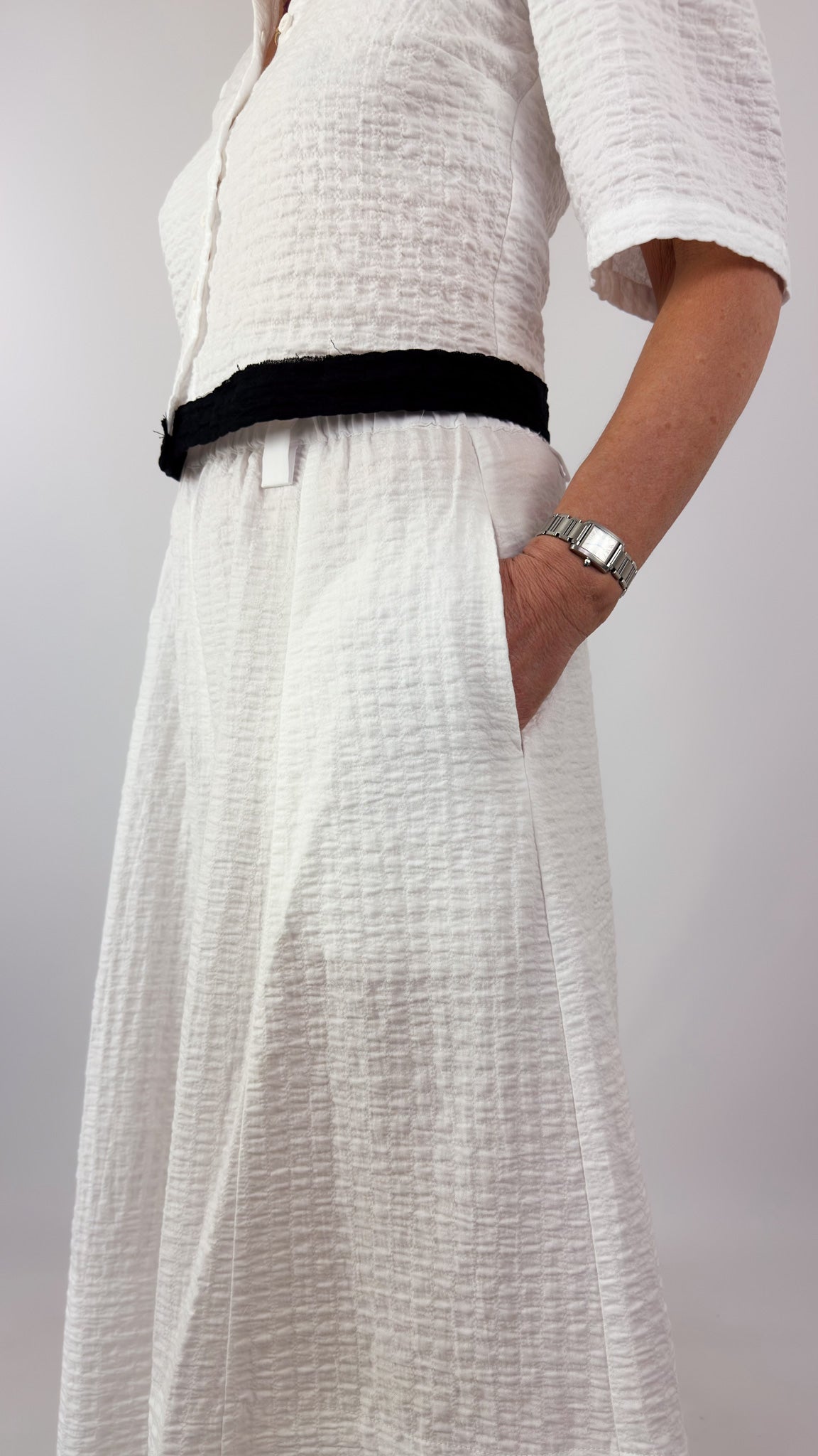 Les Filles d'Ailleurs 635 Skirt White