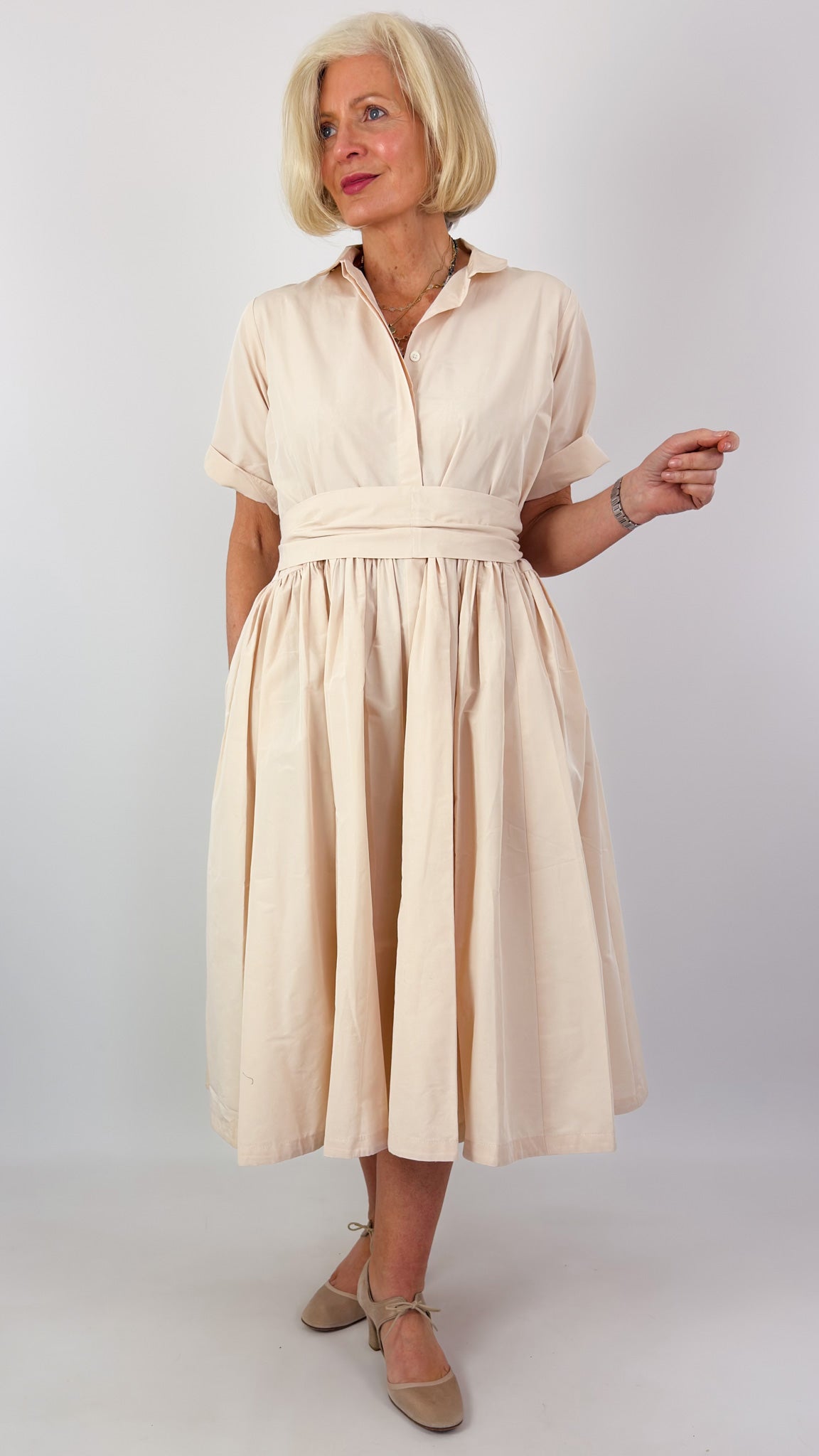 Les Filles D'Ailleurs 896 Dress Peach