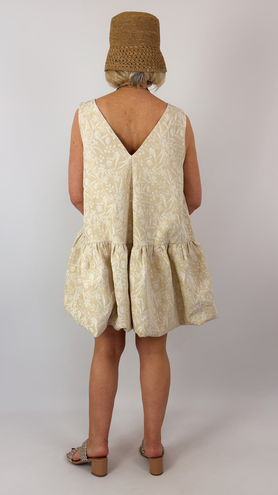 Les Filles d'Ailleurs 898 Dress Gold