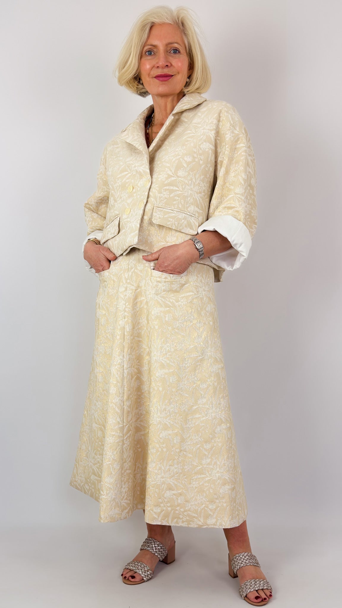 Les Filles d'Ailleurs 508 Jacket Gold