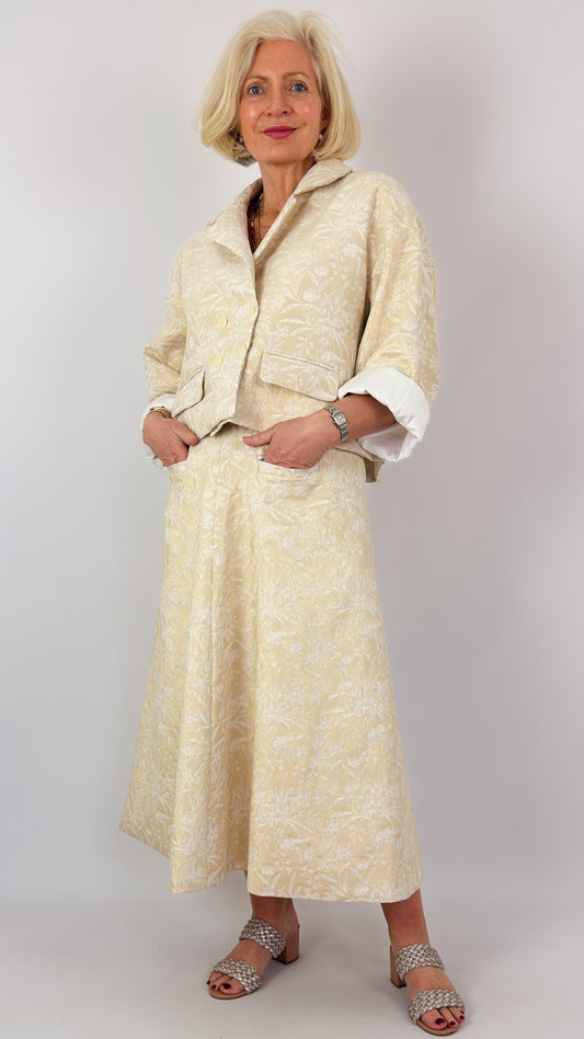 Les Filles d'Ailleurs 636 Skirt Gold