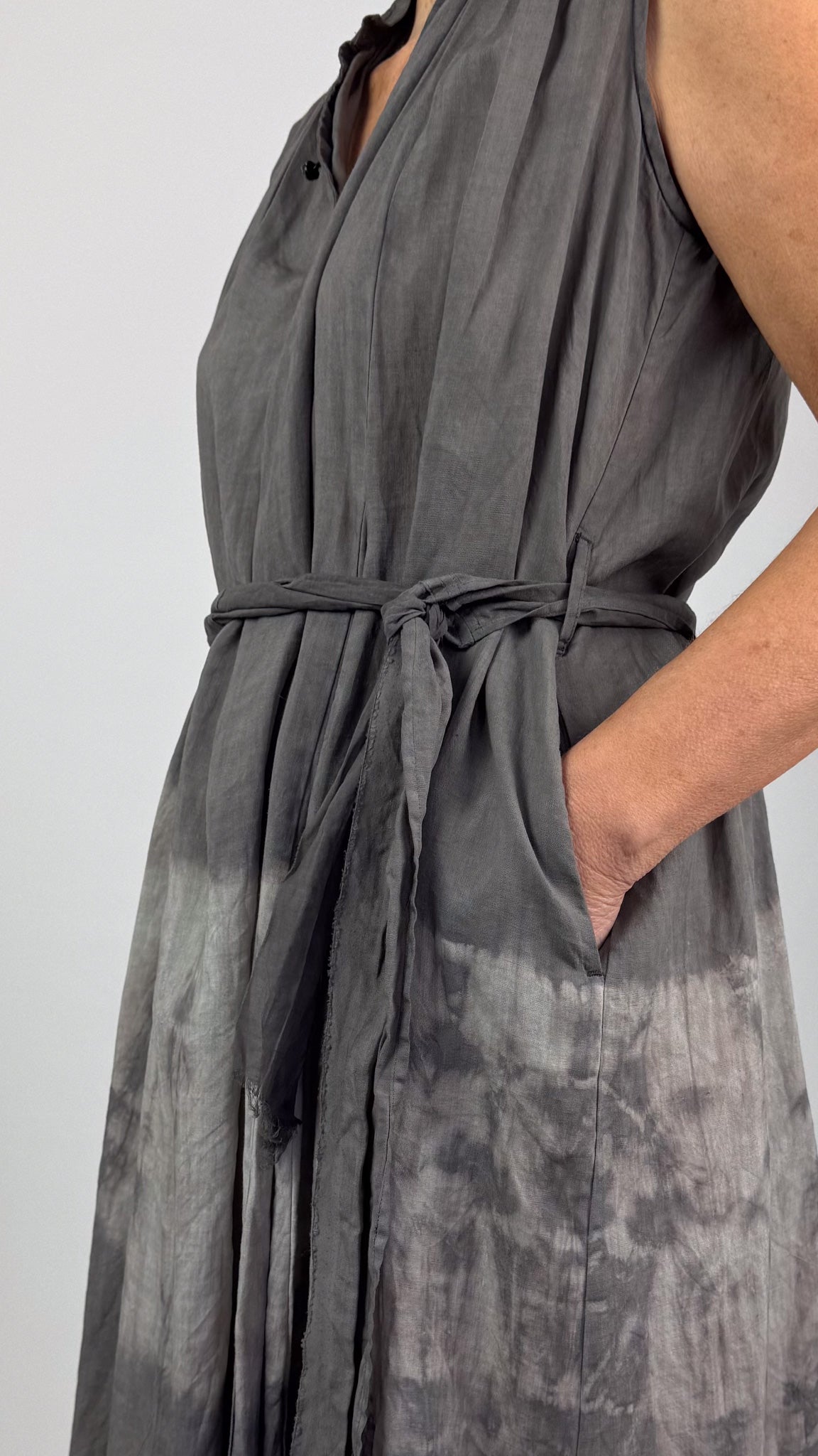 Pas De Calais 4546 Willow Dye Dress Grey