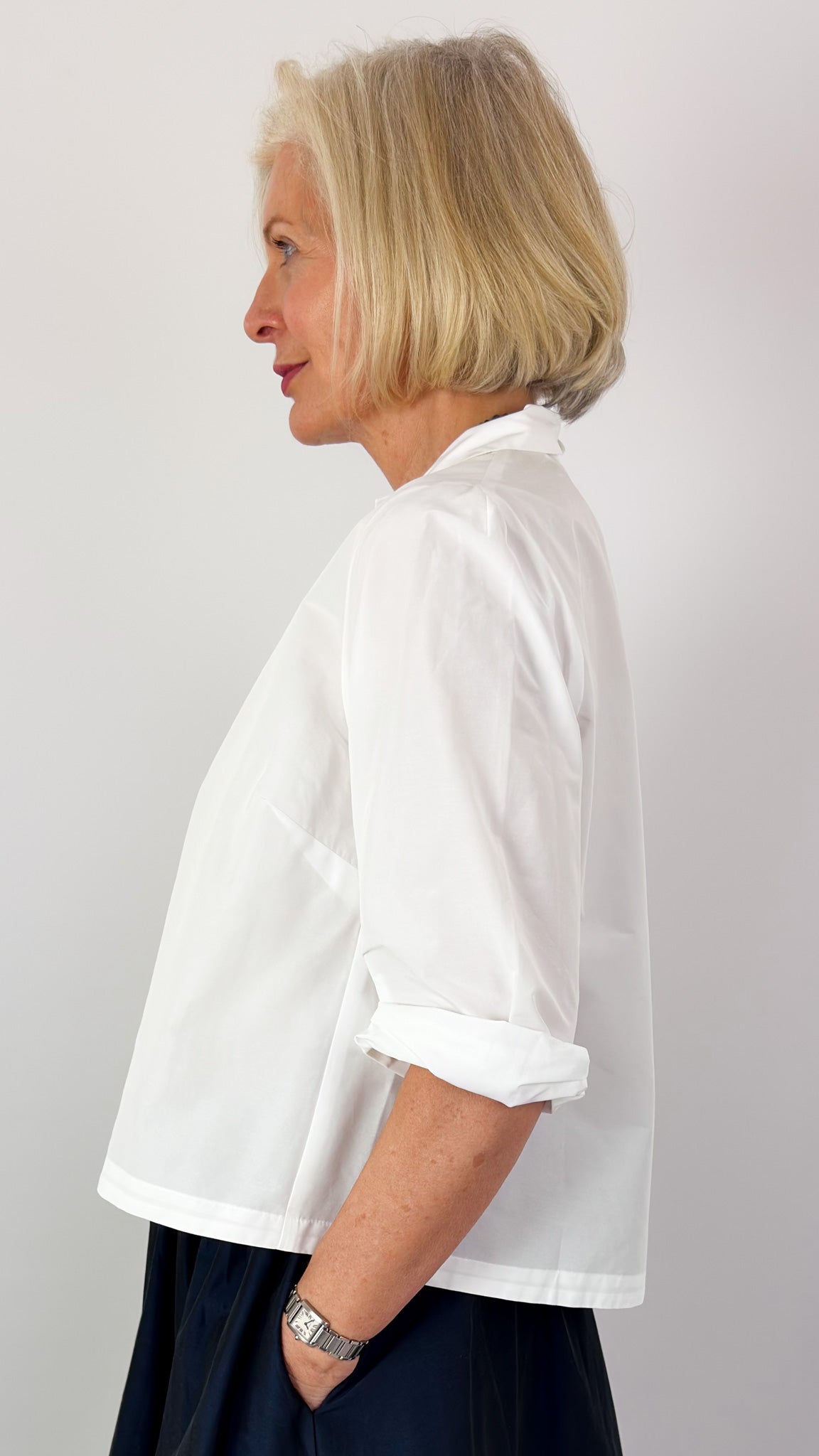Les Filles d'Ailleurs 850 Blouse White