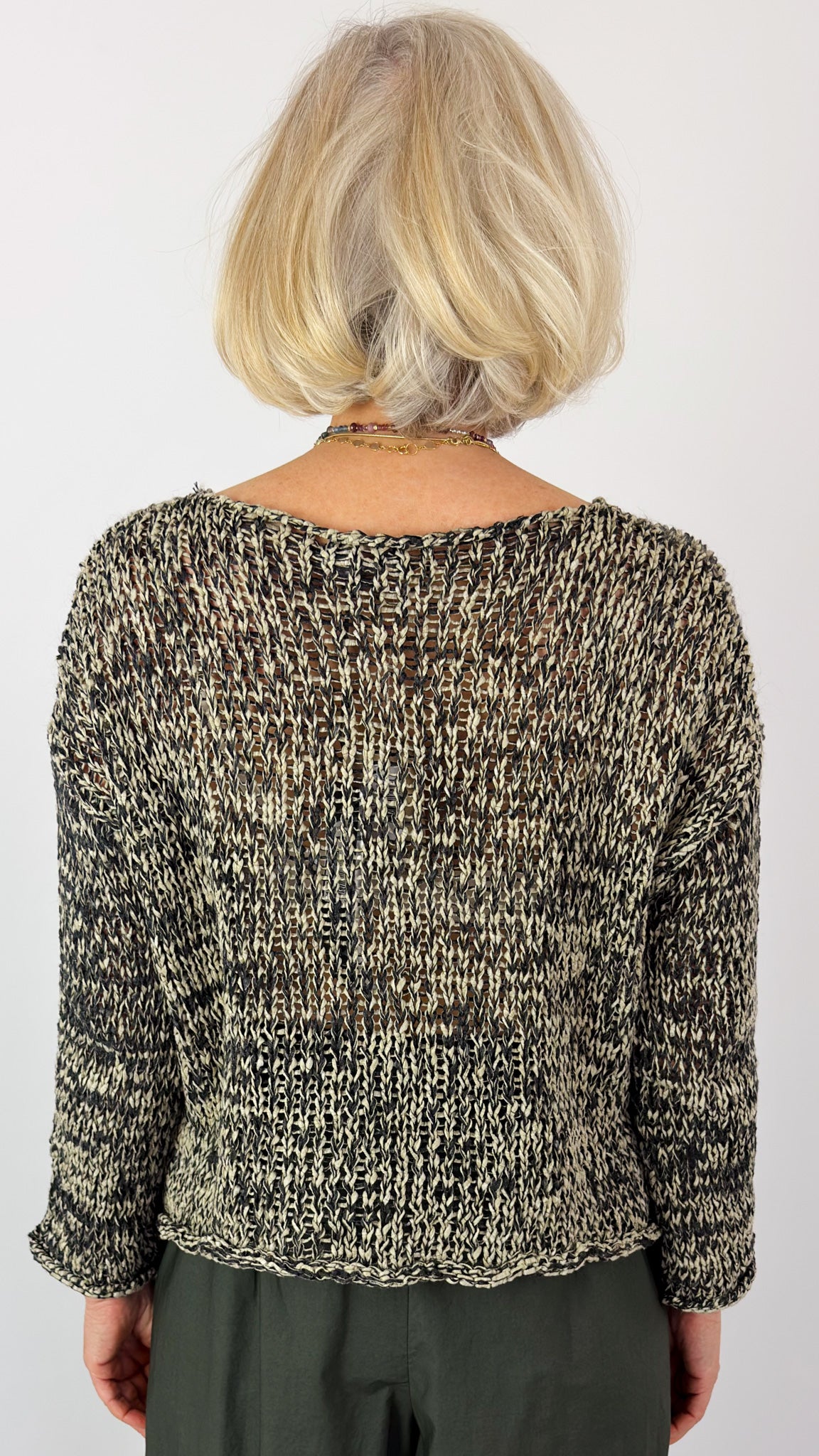 Neirami 410FS Cardigan Sabbia