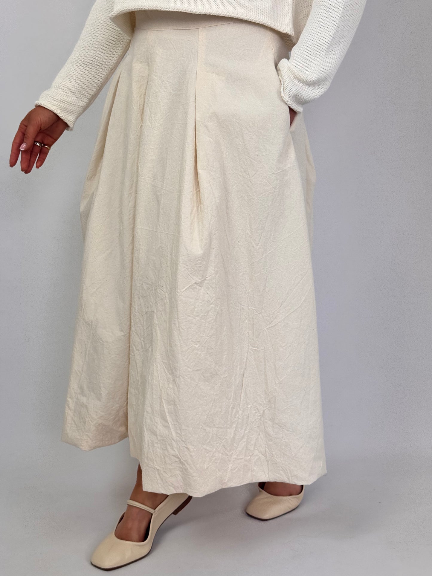 Officinae Sipario Skirt Ivory