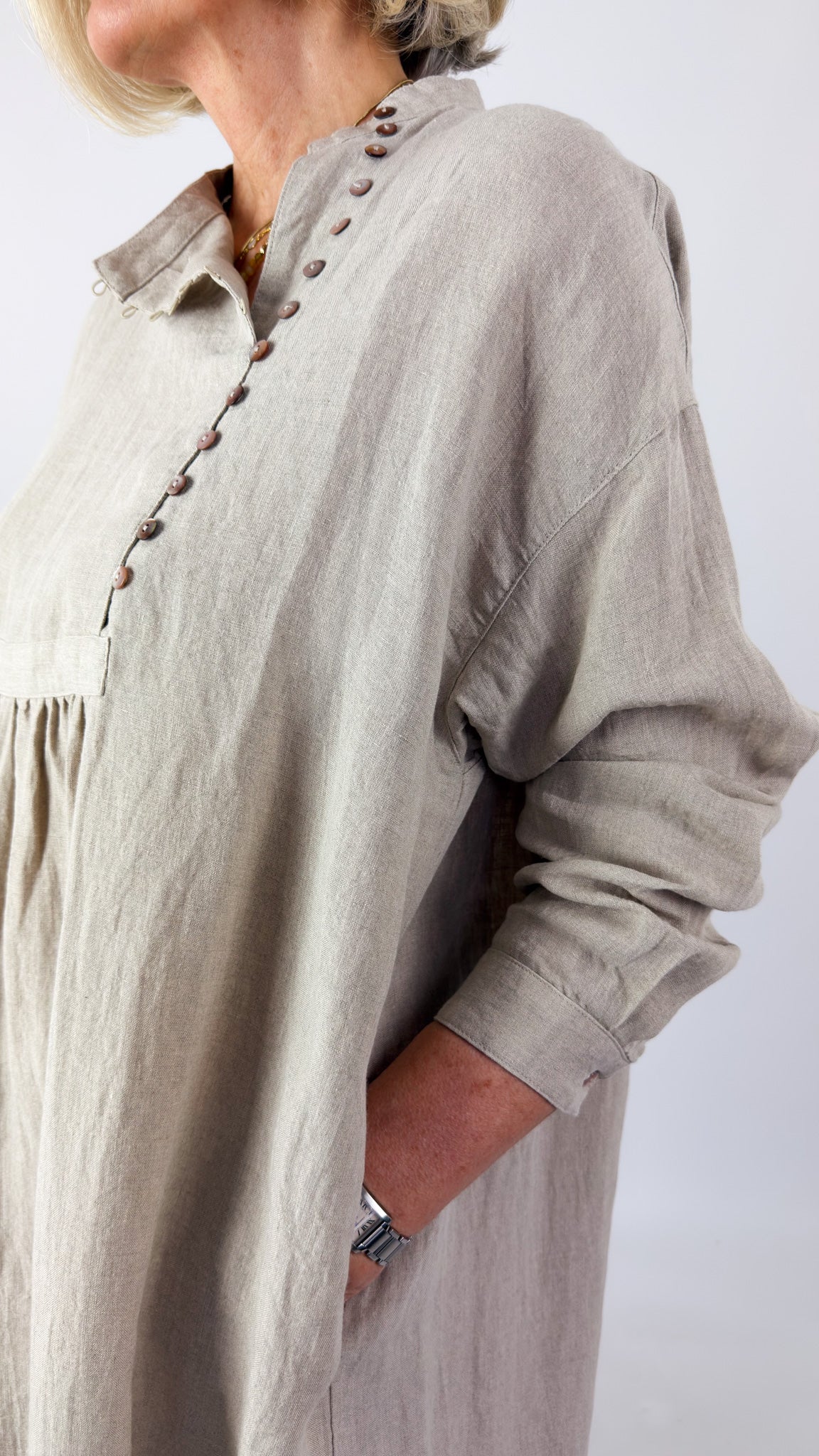 Ichi Antiquities 911 Dress Natural