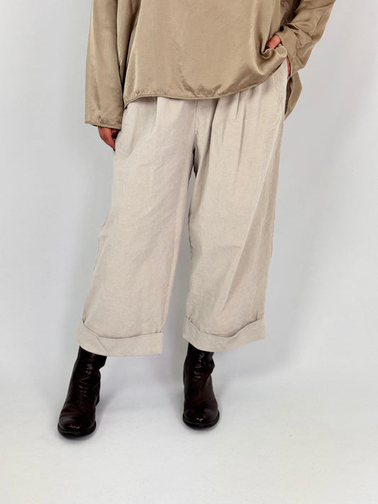 Album di Famiglia 2391 Bragoni V Trousers Oatmeal