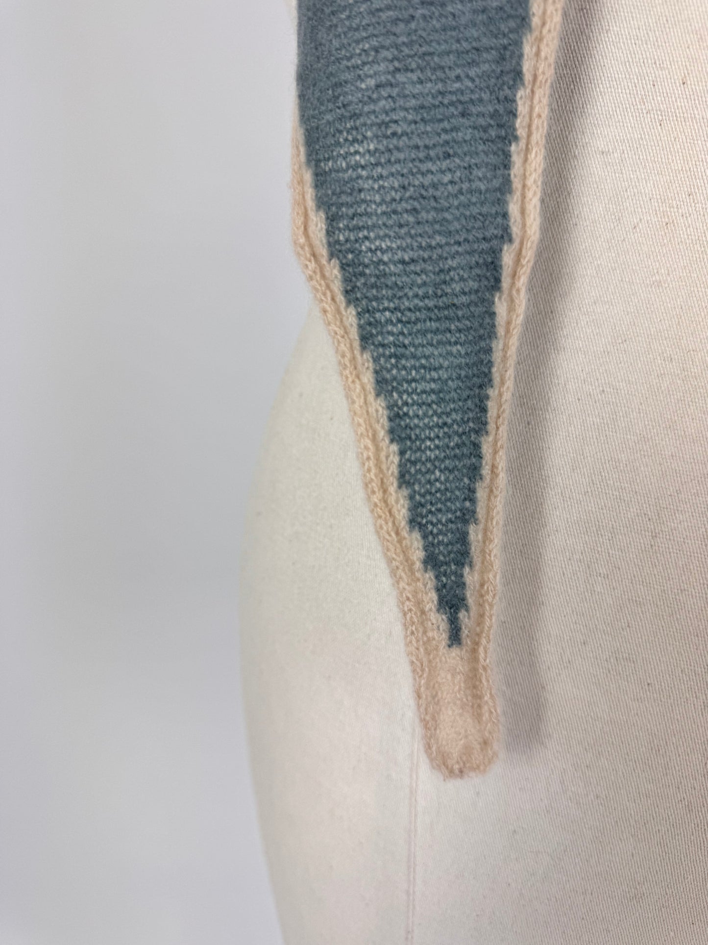 Philever Cashmere Diamond Scarf Sky Blue