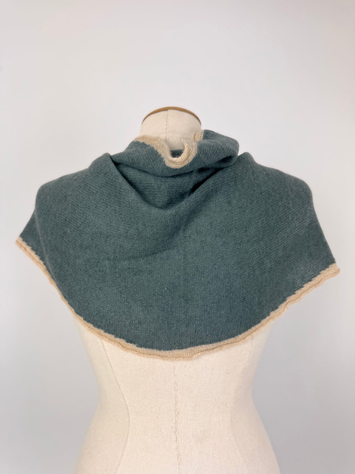 Philever Cashmere Diamond Scarf Sky Blue