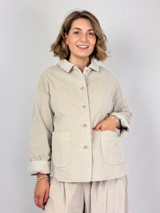 Album di Famiglia 4279 V Jacket Oatmeal
