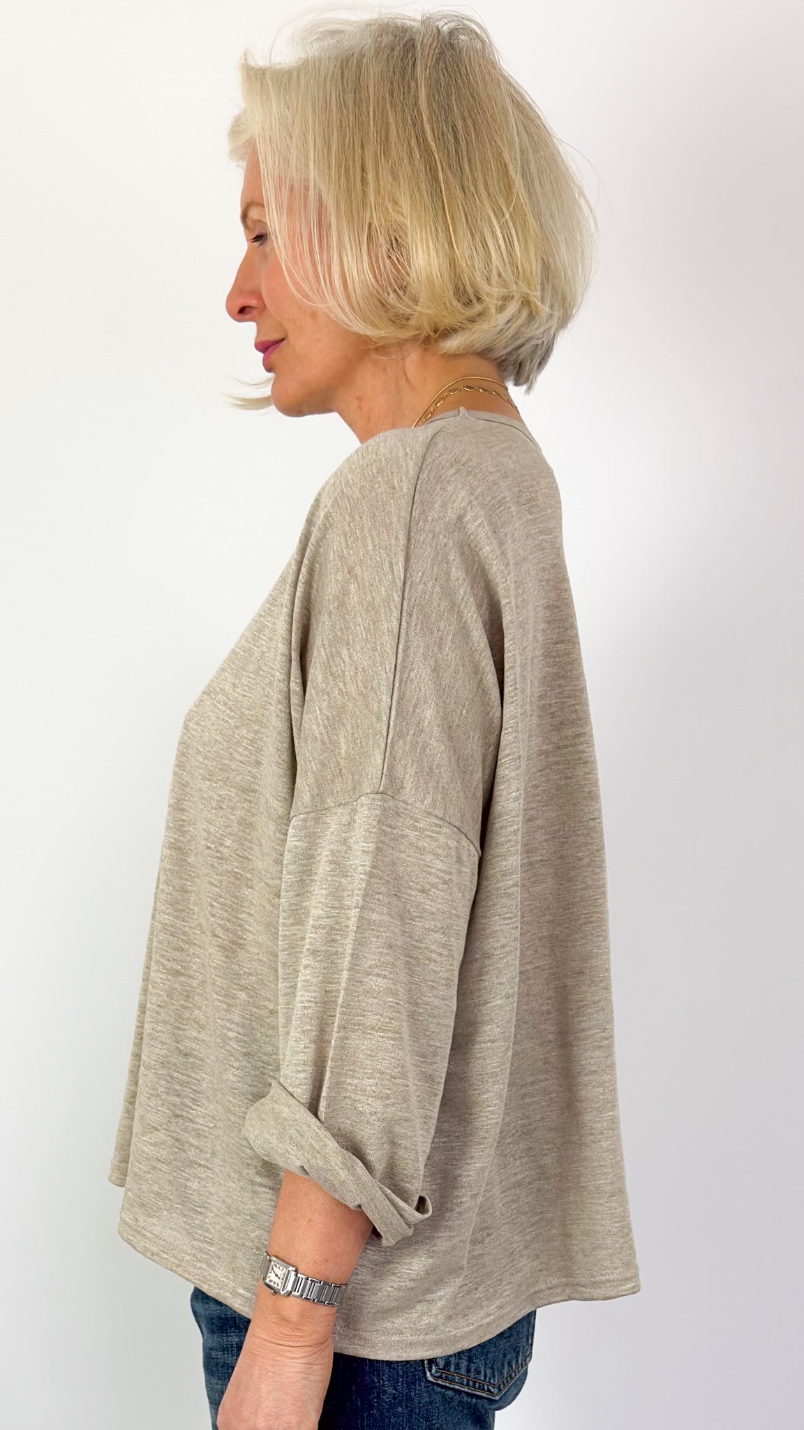 Ichi Antiquities 957 Jumper Natural