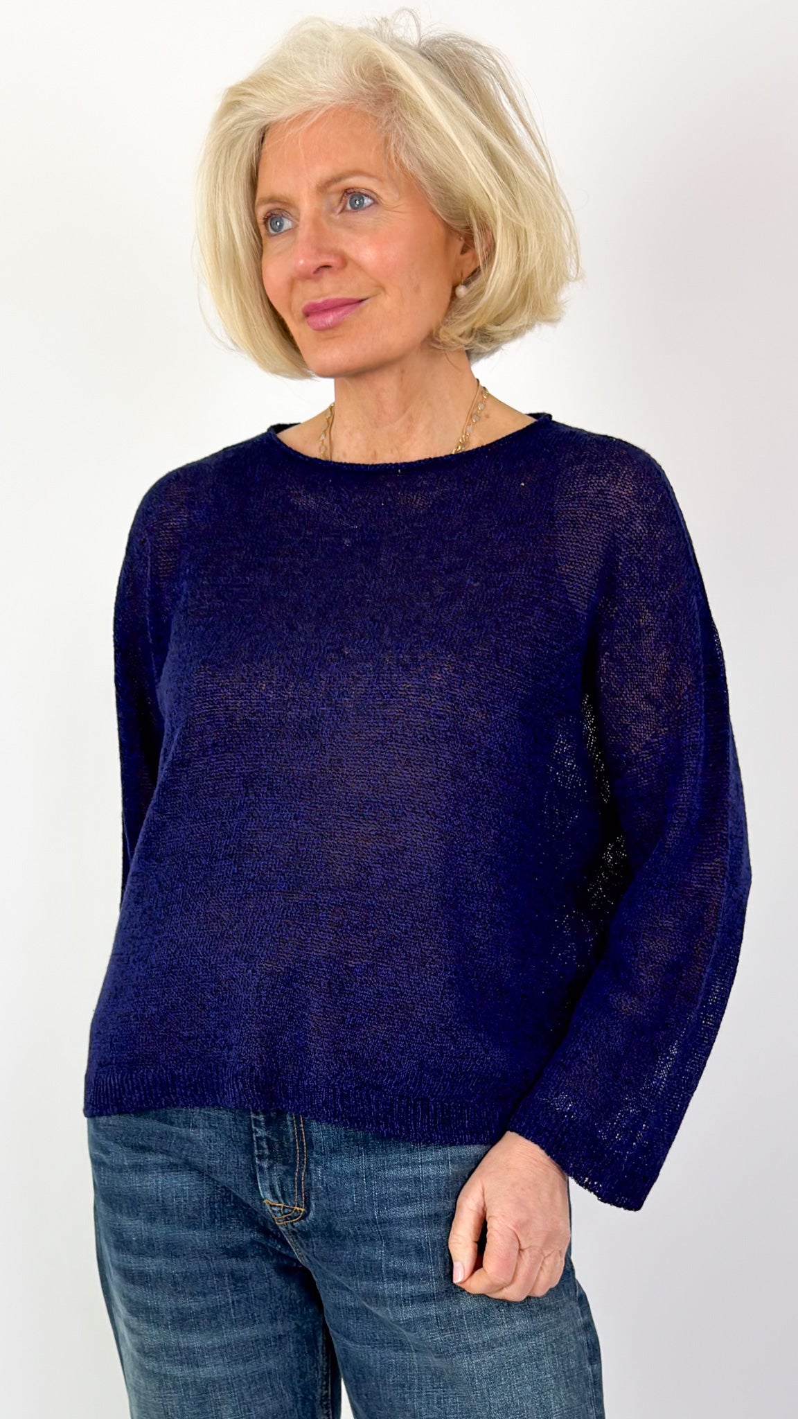 Ichi Antiquities 960 Top Navy