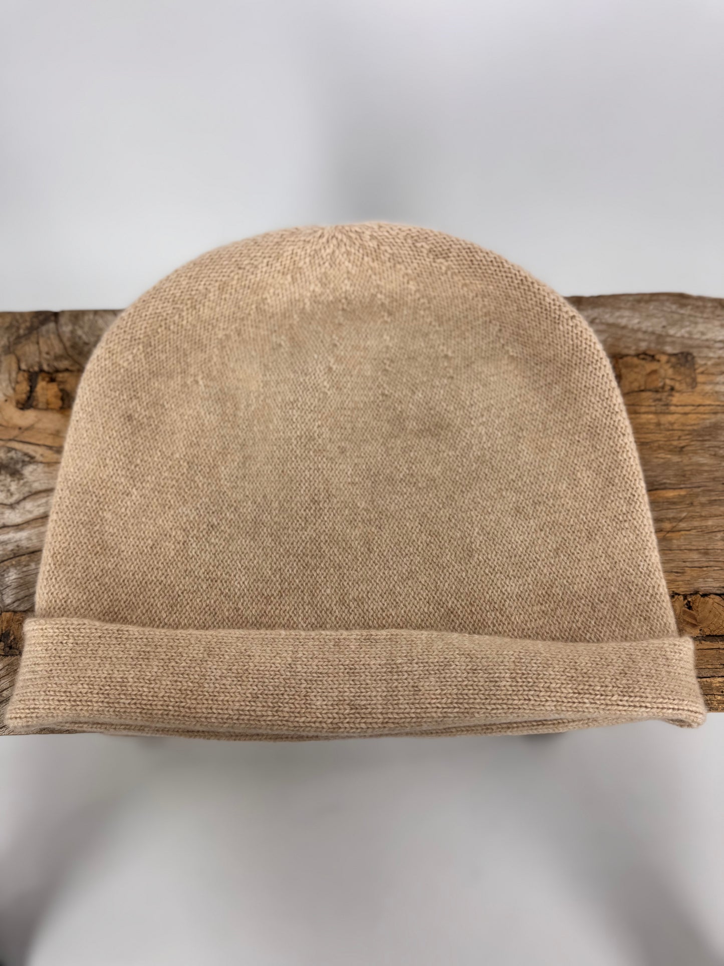 Philever Cashmere Rolled Edge Hat Cream