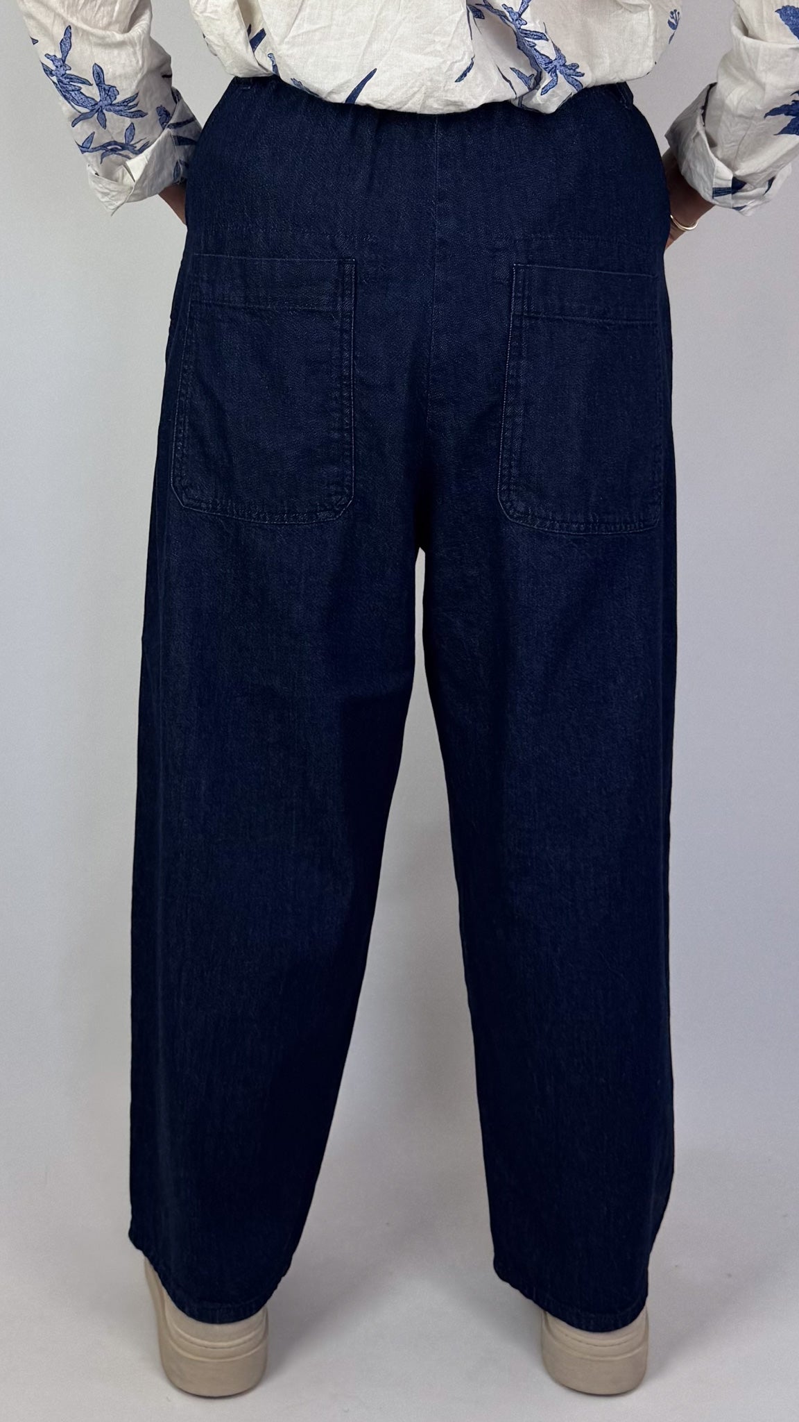 Pas De Calais 8691 Denim Trousers Indigo