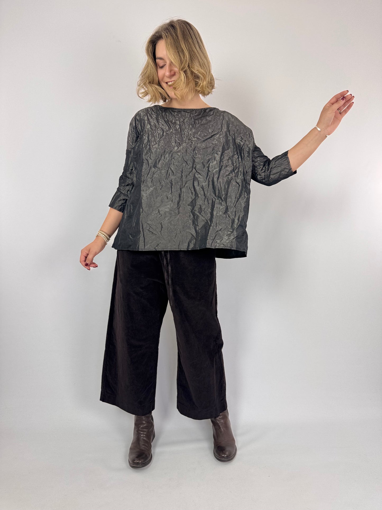 Album di Famiglia 146 TM Blouse Anthra