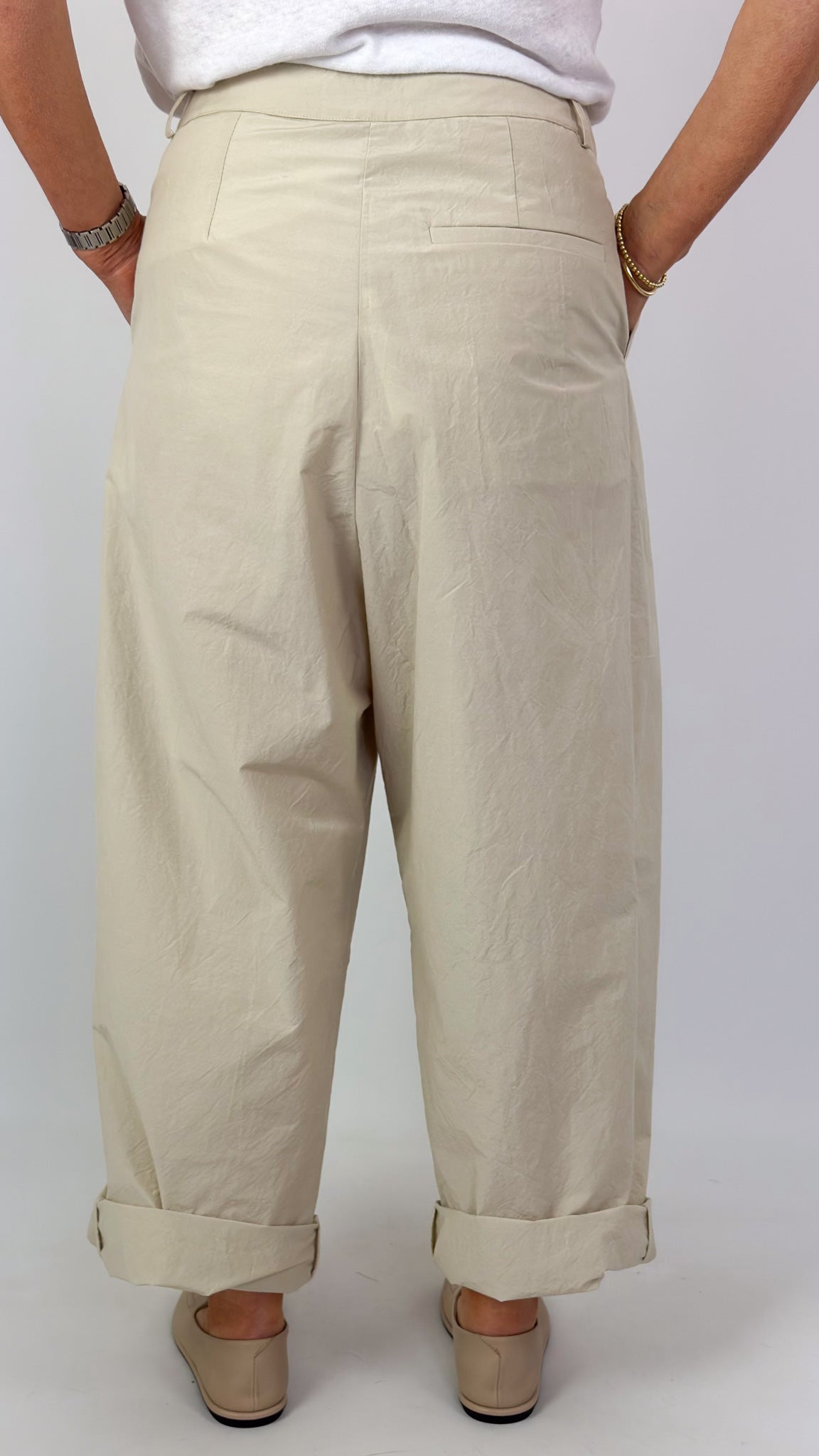 Apuntob 2048 Trousers Cappuccino – Cordelia James
