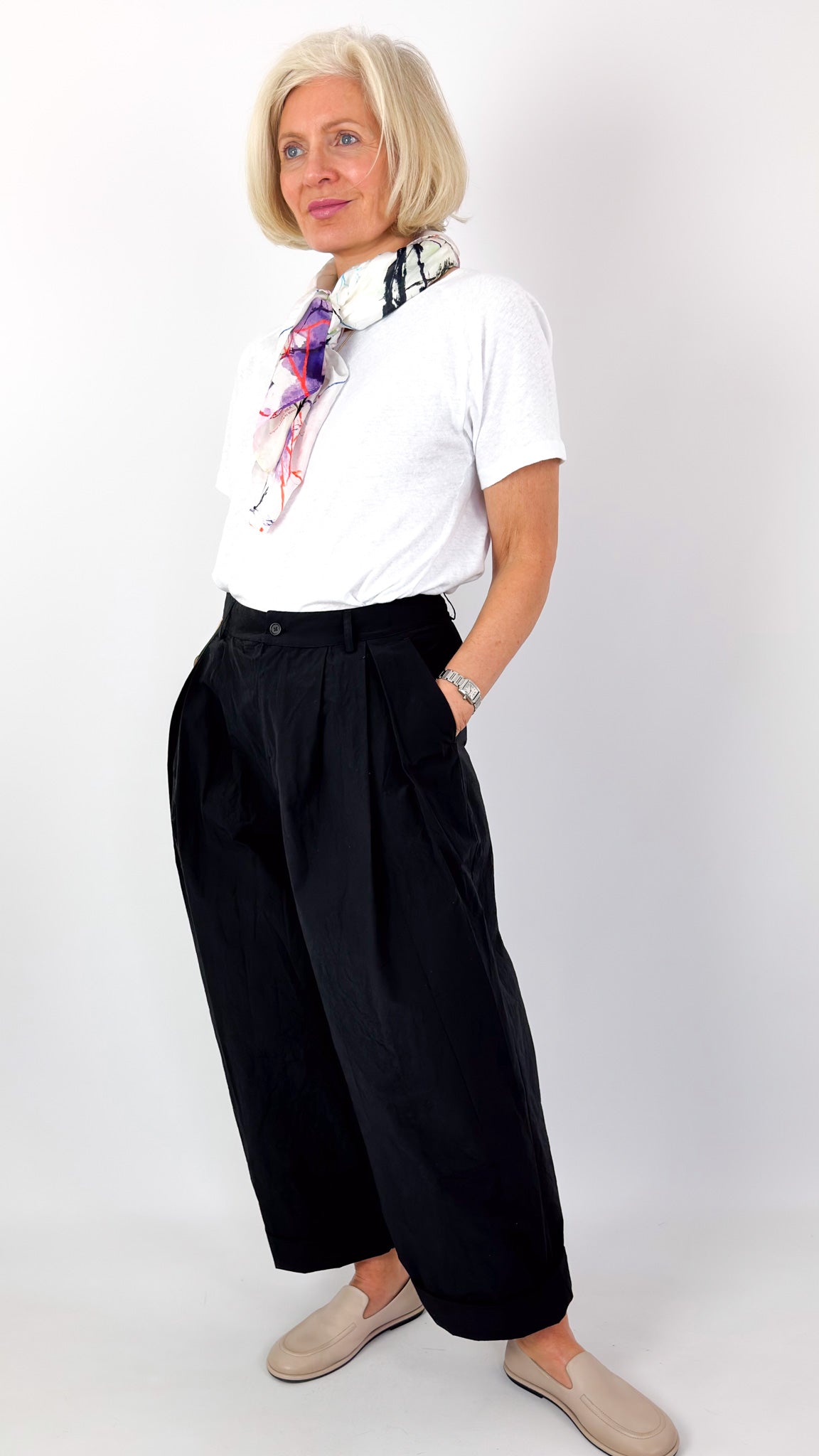 Apuntob 2048 Trousers Black – Cordelia James