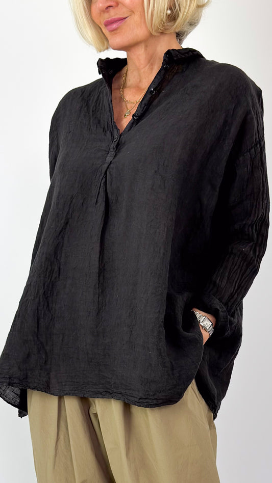 Manuelle Guibal 7082 Natsu Blouse Onyx