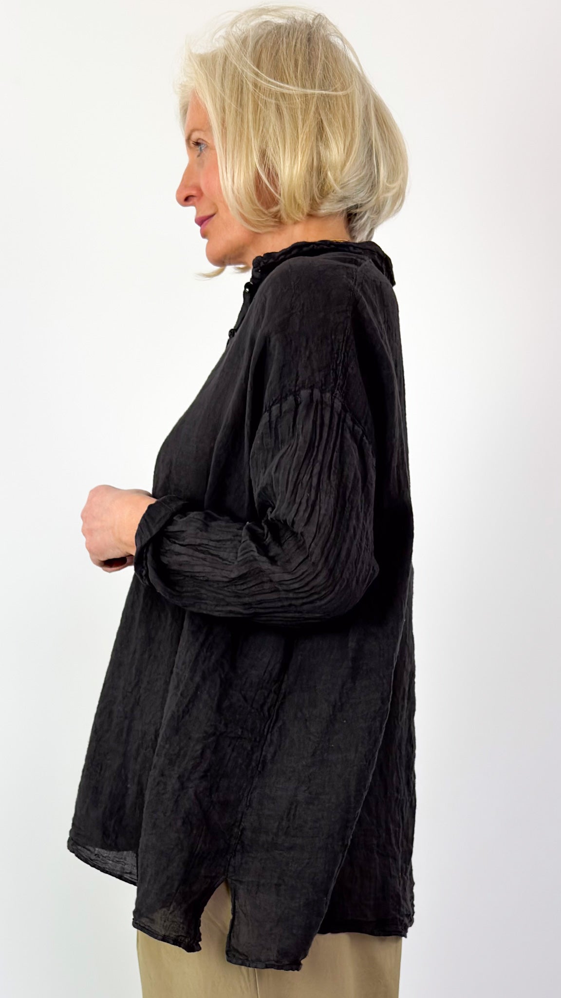 Manuelle Guibal 7082 Natsu Blouse Onyx