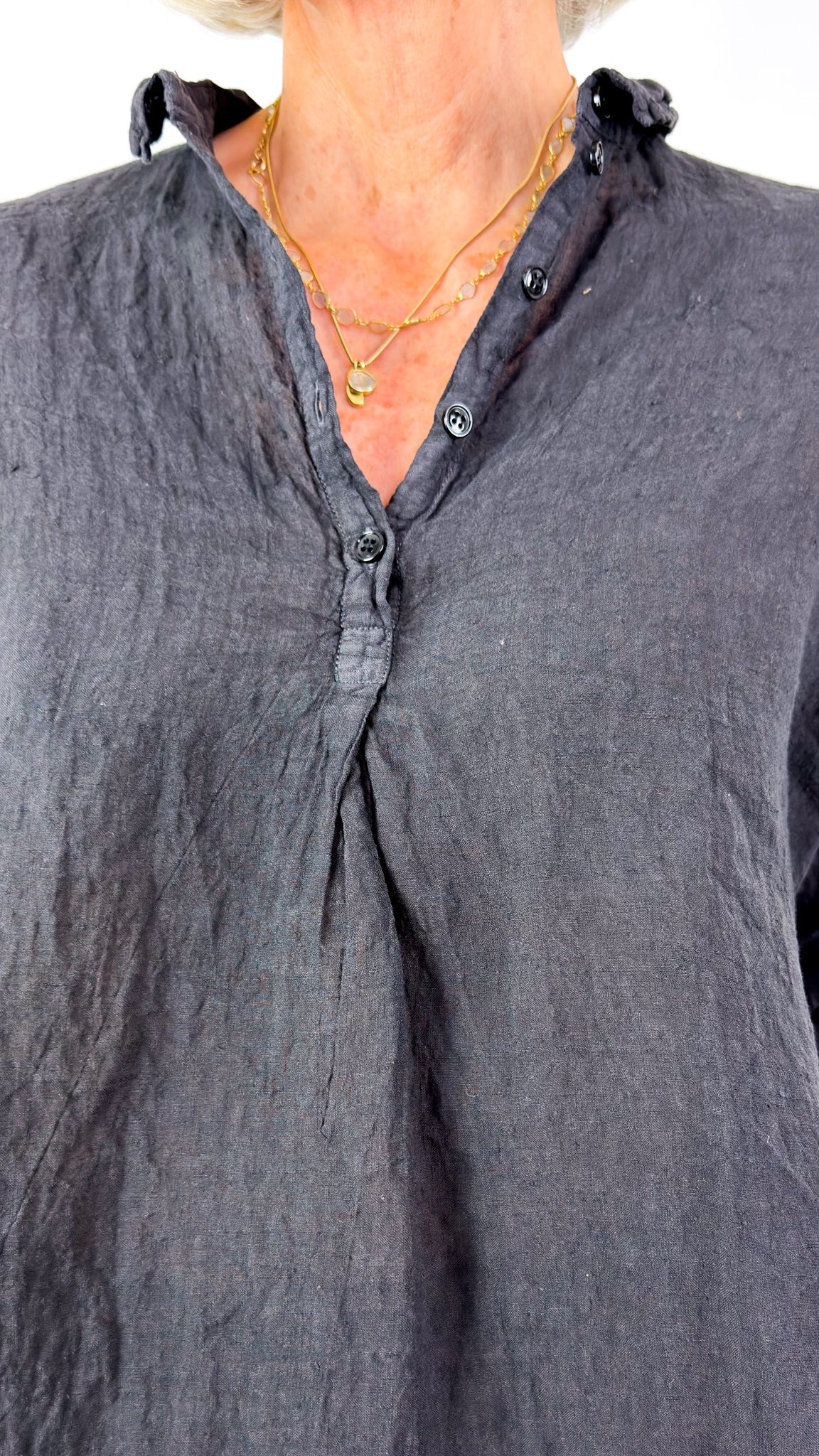 Manuelle Guibal 7082 Natsu Blouse Onyx