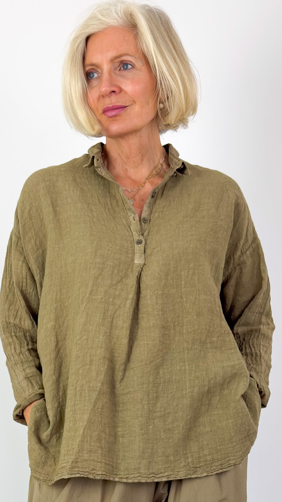 Manuelle Guibal 7082 Natsu Blouse Gold